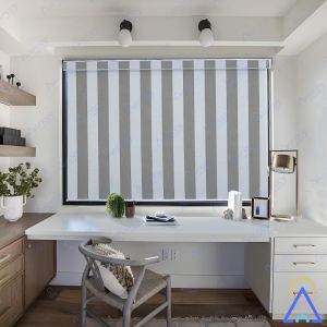 Stripe Blackout Roller Blind
