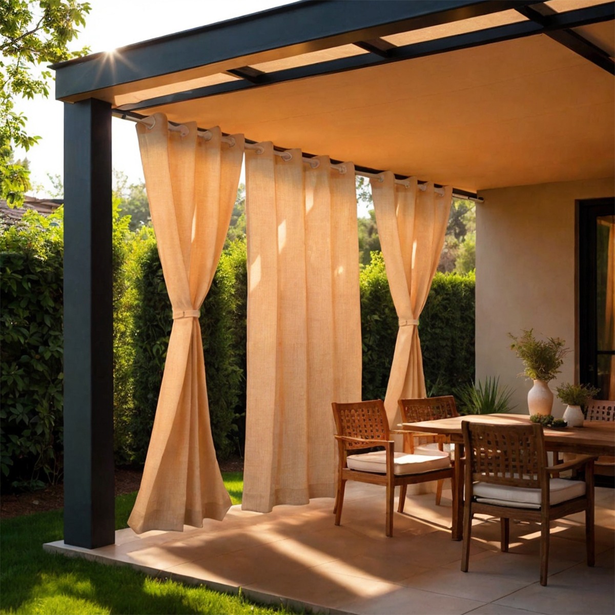 Beat the Heat with Awnopy’s Sun Blocking Curtains: Stylish Comfort for Your Home