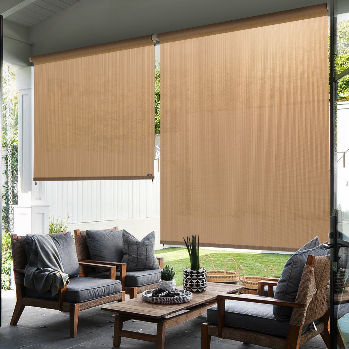 Crank Max Block - Roller Blinds - Outdoor Blinds - Curtains & Blinds